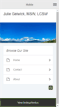 Mobile Screenshot of juliegelwick.com